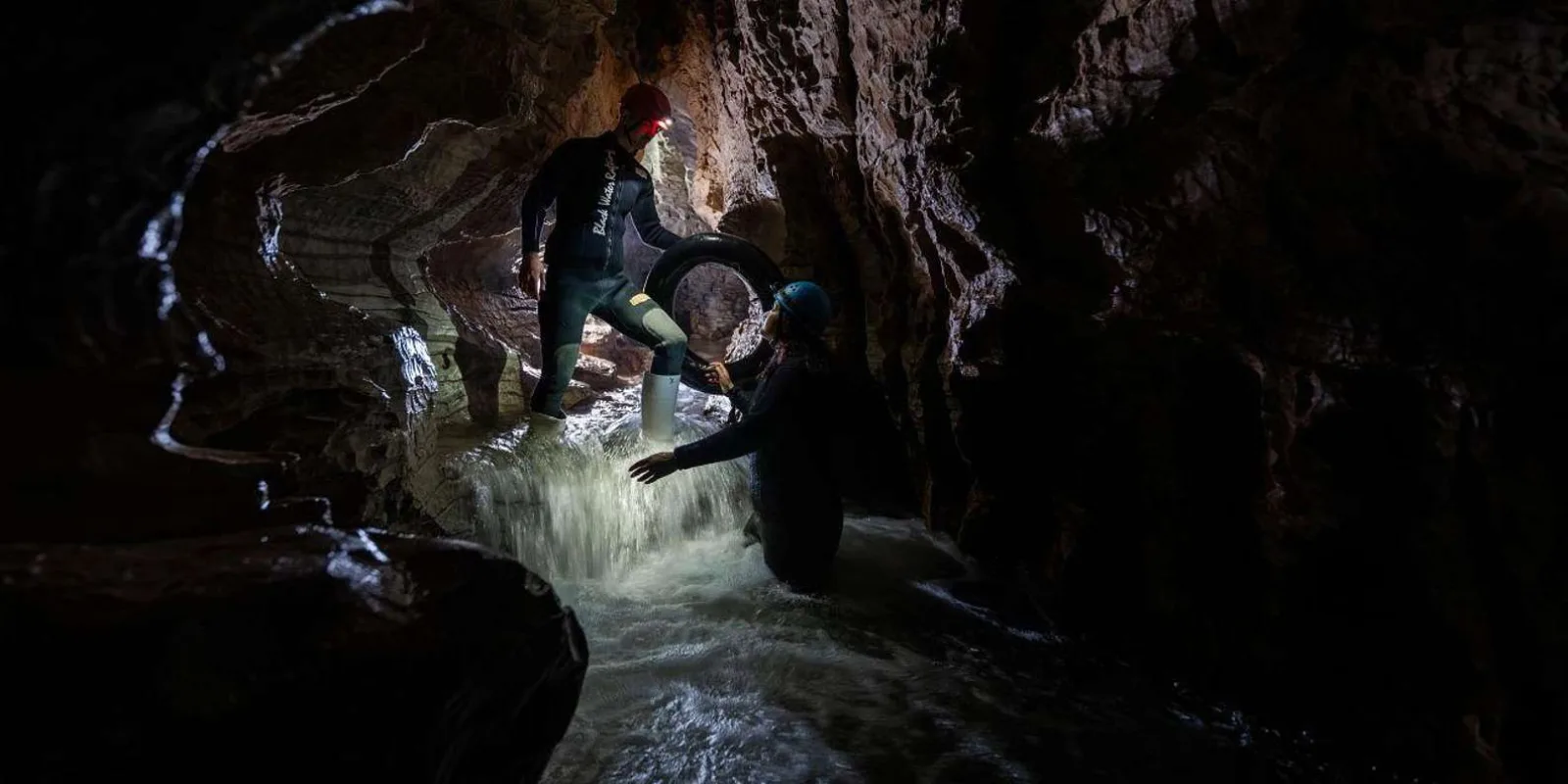 Waitomo Caves Black Abyss Ultimate Caving Experience